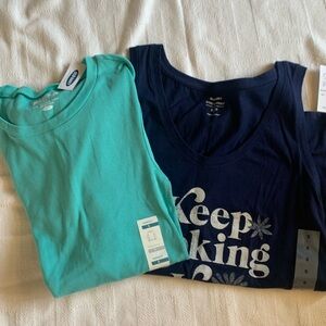 Lot of 2 NWT Old Navy Tops